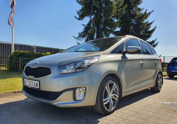 Kia Carens cena 44800 przebieg: 139900, rok produkcji 2014 z Wysokie Mazowieckie małe 781